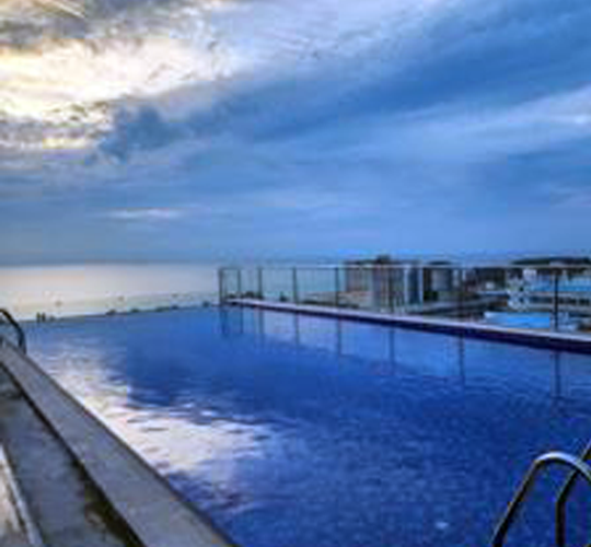 Swimming Pool at WindyTerrace Hotel Cox’s Bazar | Luxury Sea View Hotel Near Beach